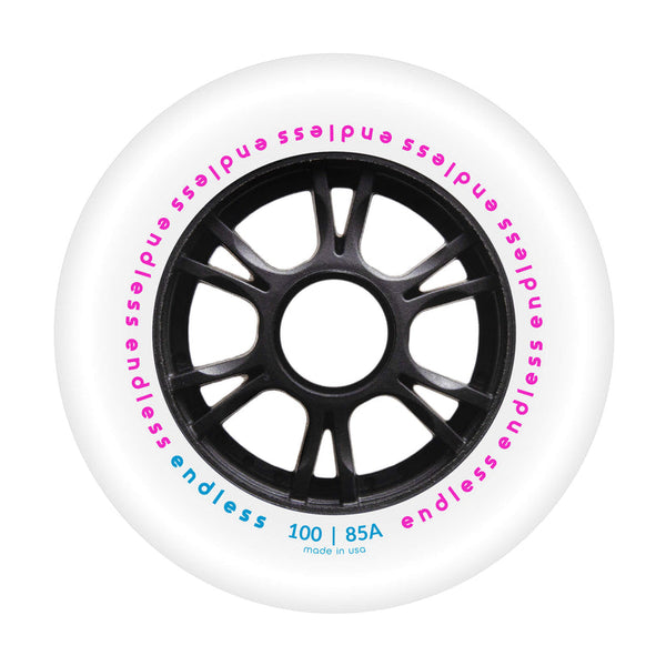 Endless Wheels - 100 mm - 6 Pack - White