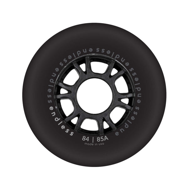 Endless Wheels - 84mm Black - 4 Pack