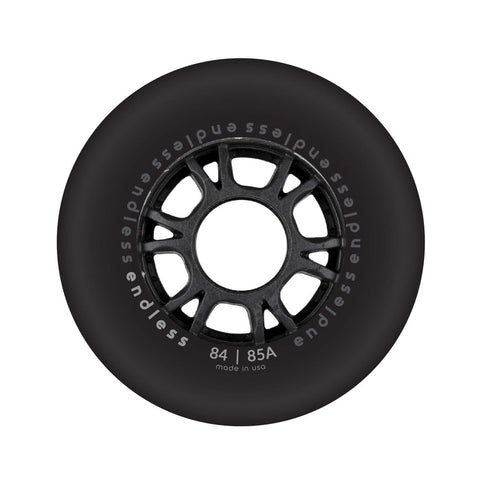 Endless Wheels - 84mm Black - 4 Pack