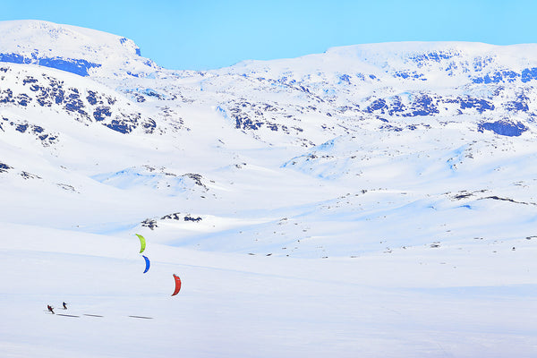 Ozone Explore V2 + compressor bag 8.0 sq m - Complete Kit with Contact Snow Bar V5 and Appropriate Lines - Lime/White - Sale