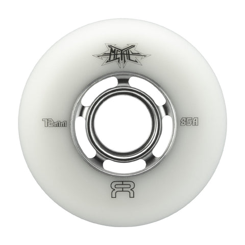 FR - METAL WHEELS NATURAL - 72mm - Pack of 4