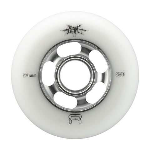 FR - METAL WHEELS NATURAL - 84mm - Pack of 4