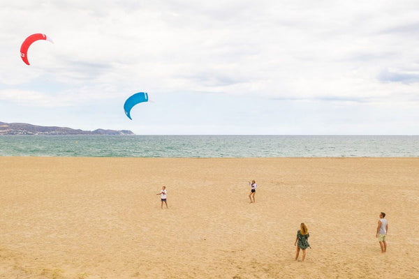 Ozone GO Single Surface Trainer Kite 1.5 sq m - Marine Blue