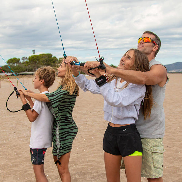 Ozone GO Single Surface Trainer Kite 1.5 sq m - Marine Blue