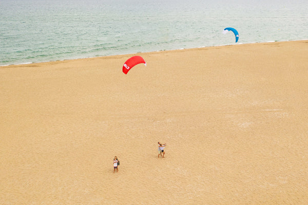 Ozone GO Single Surface Trainer Kite 1.5 sq m - Marine Blue