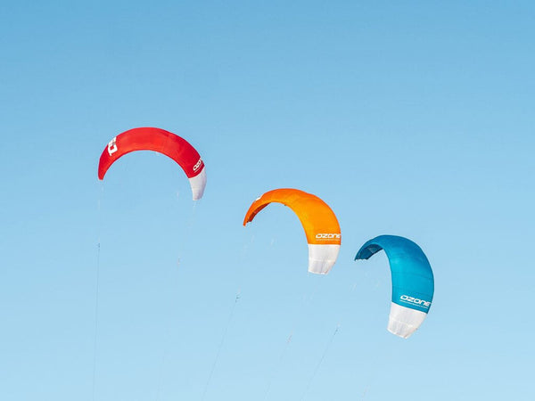 Ozone GO Single Surface Trainer Kite 1.5 sq m - Marine Blue