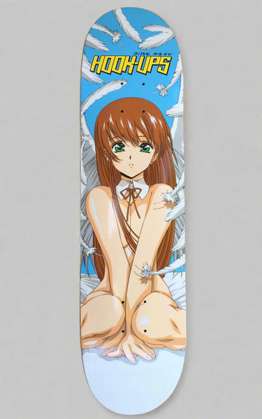 Hookups Official - Angel Girl - 8.0 X 31.75 Skateboard Deck