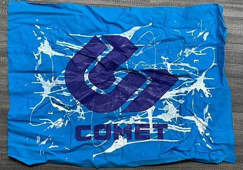 Comet Skateboards - Splatter Blue - Banner