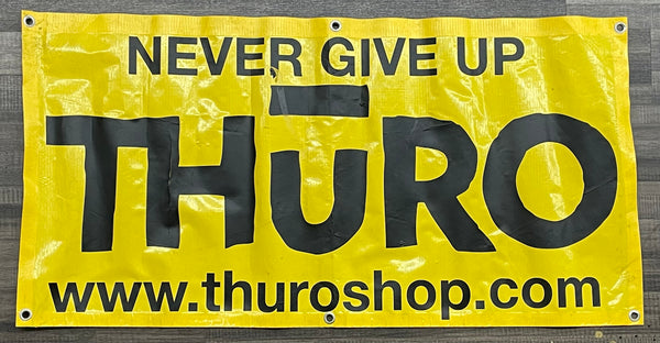 Thuro - Never Give Up - Banner