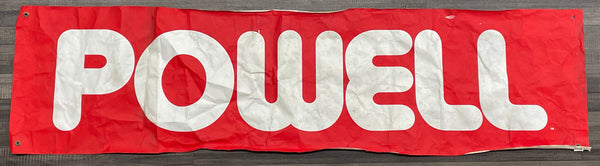 Powell Skateboards Classic Banner - Vintage