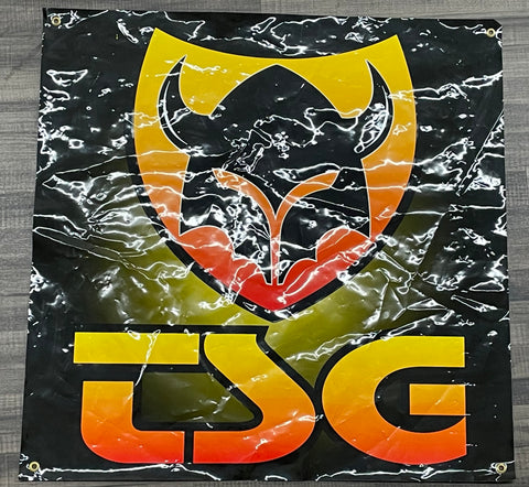 TSG Shield Banner - Black Gold Orange