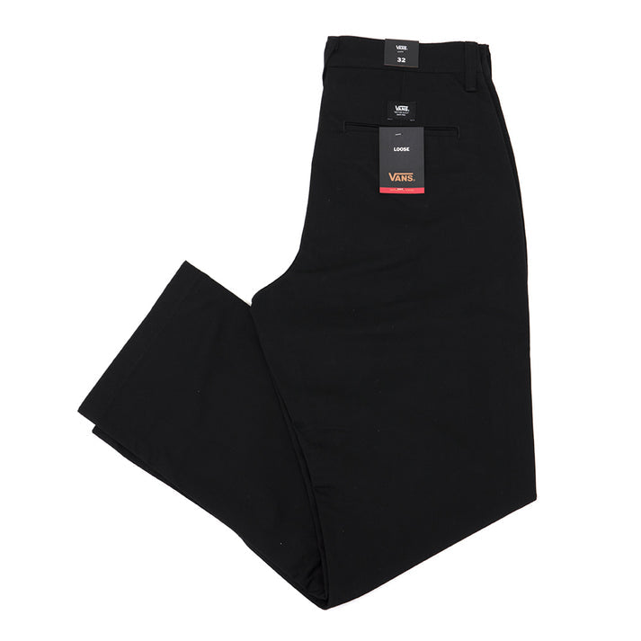 Vans - Authentic Chino Loose Pant (Black) VBU | THURO