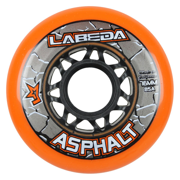 Labeda - Asphalt Gripper 76mm 85A Orange (Single Wheel)