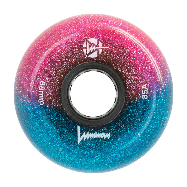 LUMINOUS - LED INLINE WHEELS - 68mm - Galaxy - SOLD BY THE SINGLE WHEEL