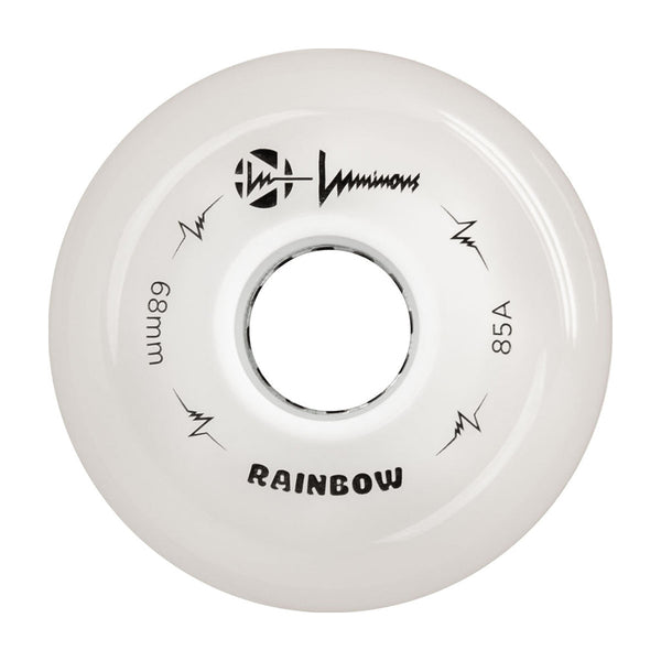 LUMINOUS - LED INLINE WHEELS - 68mm - Rainbow - SOLD BY THE SINGLE WHEEL