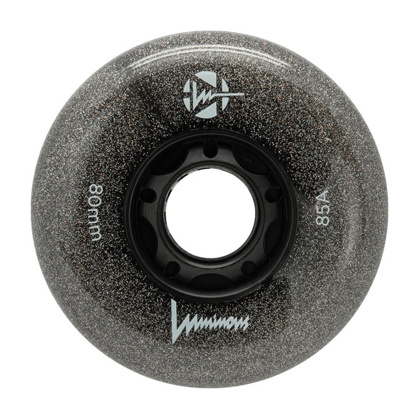 Luminous LED Inline Skate Wheels 80mm/85A - Night Sky - SOLD BY THE SINGLE WHEEL