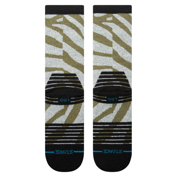 STANCE Night Owl Hike - Teal Socks - Size Large 9-13