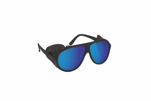 Airblaster Polarized Glacier Glasses - Matte Black