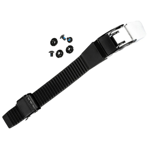 POWERSLIDE FREESKATING REPLACE Classic Buckle, 18cm incl. Hardware, Silver