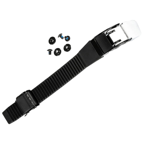 POWERSLIDE FREESKATING REPLACE Classic Buckle, 18cm incl. Hardware, Silver