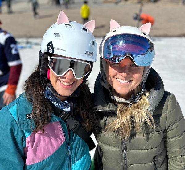 Helmet Flair Softeez: Pink Cat Ears for Helmet