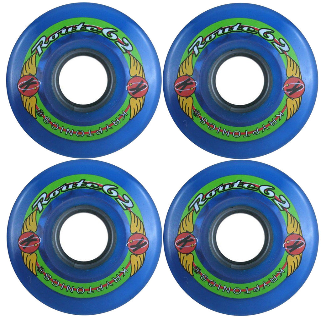 KRYPTONICS ROUTE 62MM 78A Blue - Rollerskate or Cruiser Wheels - 4