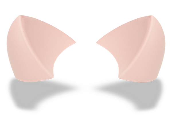 Helmet Flair Softeez: Pink Cat Ears for Helmet