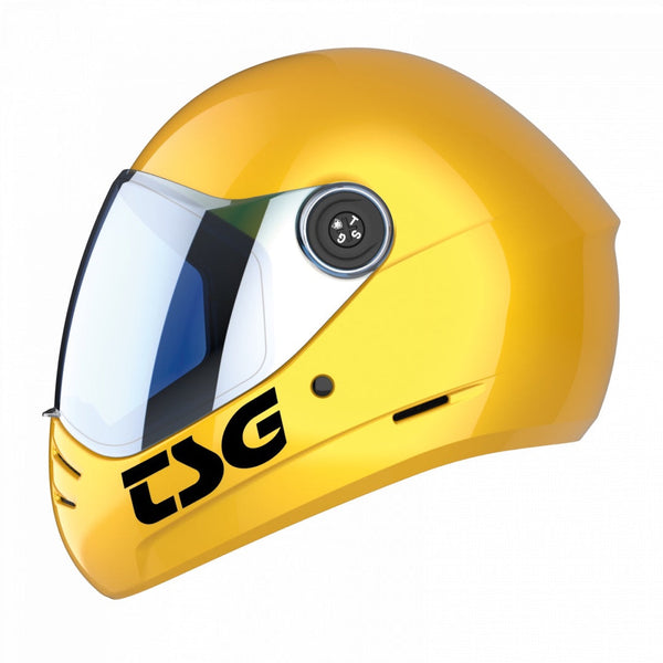 TSG PASS 2.0 (Gloss Goldrush) - Full Face Helmet + Bonus Visor