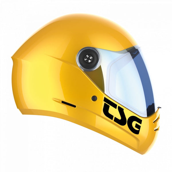 TSG PASS 2.0 (Gloss Goldrush) - Full Face Helmet + Bonus Visor
