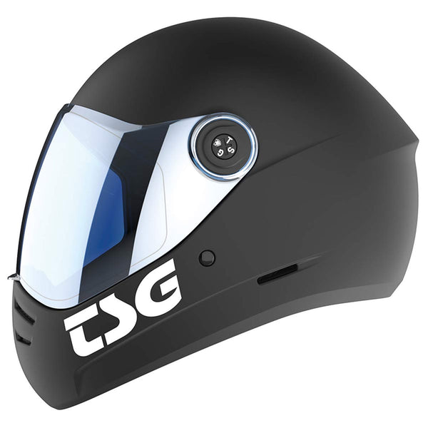 TSG PASS 2.0 (Satin Black) - Full Face Helmet + Bonus Visor