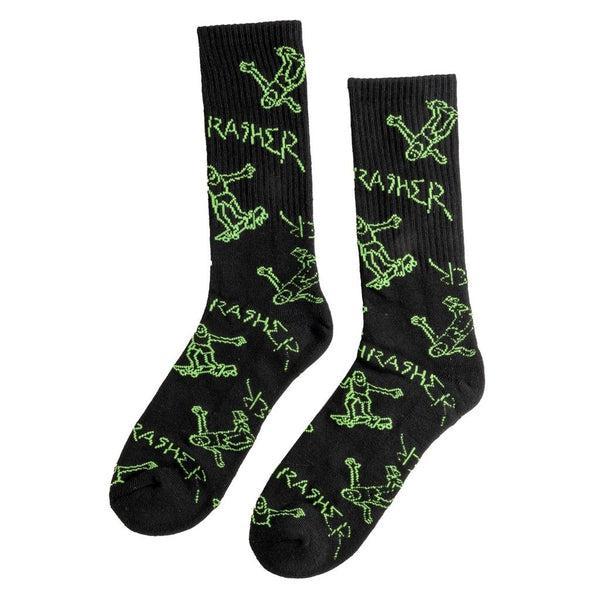 Thrasher Gonz Logo Crew Sock- Multiple Color