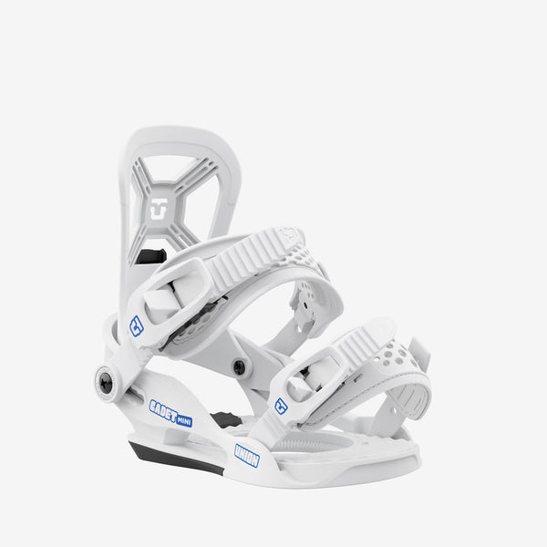 UNION Cadet Mini Kids Snowboard Binding - White 2024 - Sale