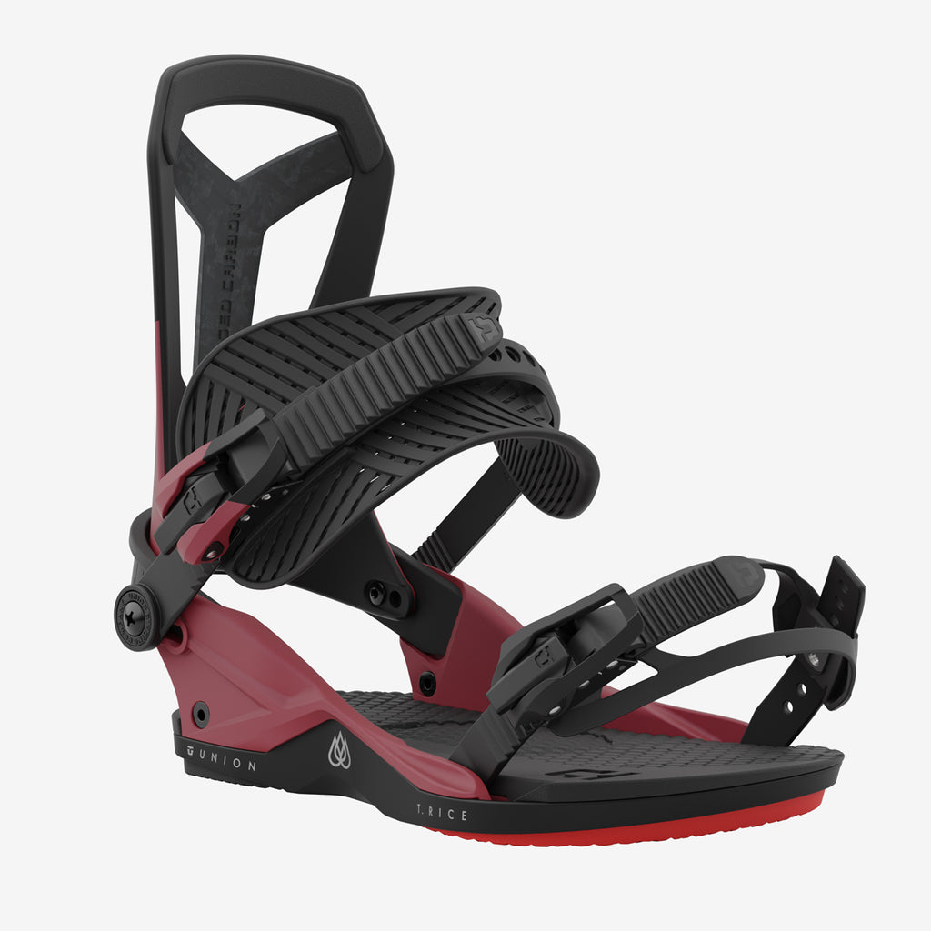 Union Falcor Snowboard Bindings - Red - Large Only - Sale