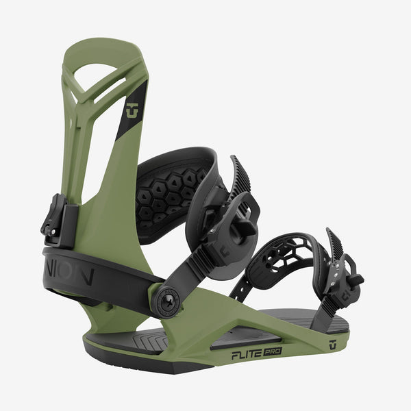 Union Flite Pro Snowboard Binding - Olive Green 2025