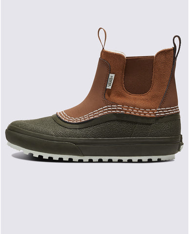 Vans MTE Standard Mid Chelsea X Hana Beaman Waterproof Boot - Brown/Green - Super Sale