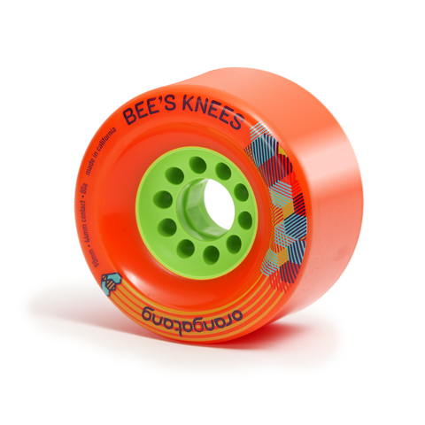 Orangatang Wheels Bee's Knees 90mm Orange 80a - 4 Pack