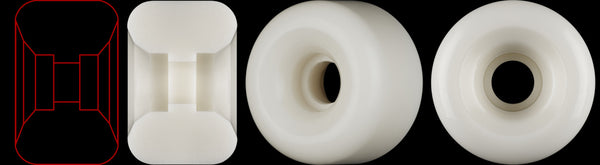 Powell Peralta Dragon Formula Skateboard Wheels 60mm x 40mm 88A 4pk