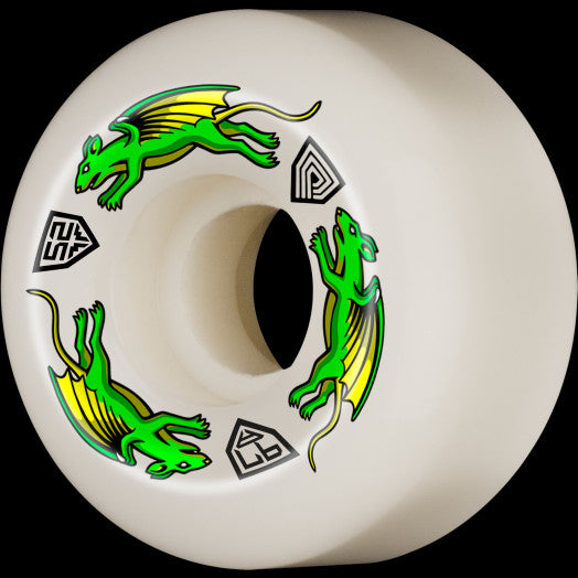 Powell Peralta Dragon Formula Nano Rats Skateboard Wheels 52mm x 30mm 97A 4pk