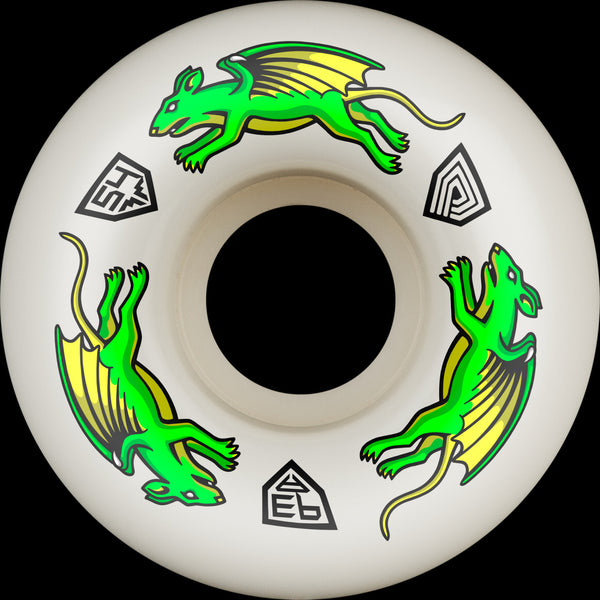 Powell Peralta Dragon Formula Nano Rats Skateboard Wheels 54mm x 34mm 93A 4pk