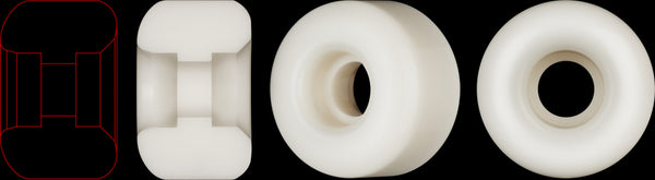 Powell Peralta Dragon Formula Nano Rats Skateboard Wheels 54mm x 34mm 93A 4pk