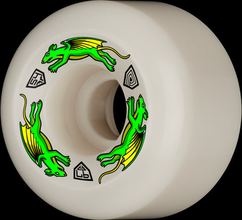 Powell Peralta Dragon Formula Nano Rats Skateboard Wheels 54mm x 39mm 97A 4pk