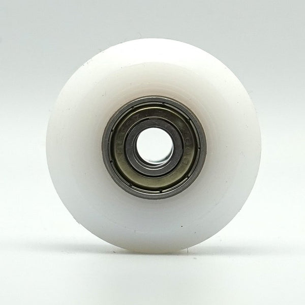 50/50 UHMW Antirocker Wheels - White - Set of 4