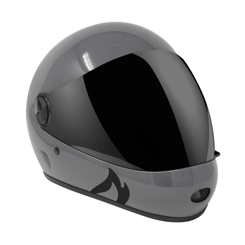 Predator Helmets - DH6-Xe Full Face Helmet - Gloss Grey