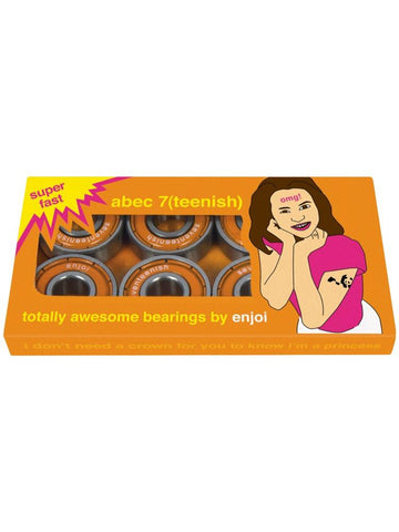 Enjoi Abec 7 Teenish Skate Bearings - Sale
