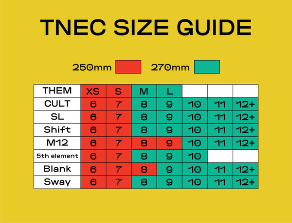 TNEC Frame Black (Rockered) 2023 - Black