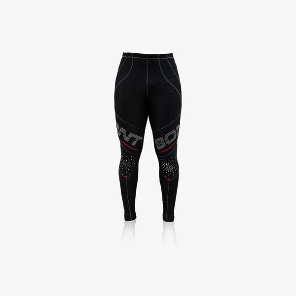 Bont Hi-Performance Compression Skate Tights 3/4 length - Black