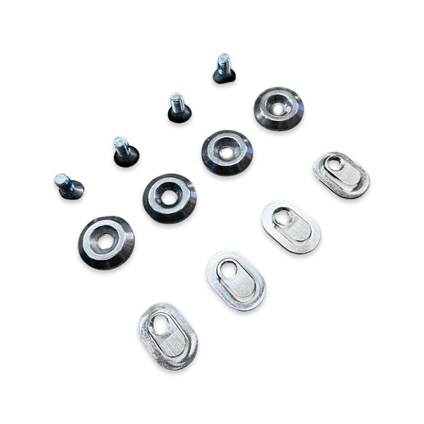 THEM SKATES 909 CUFF HARDWARE - SILVER