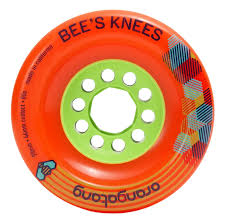 Orangatang Wheels Bee's Knees 90mm Orange 80a - 4 Pack