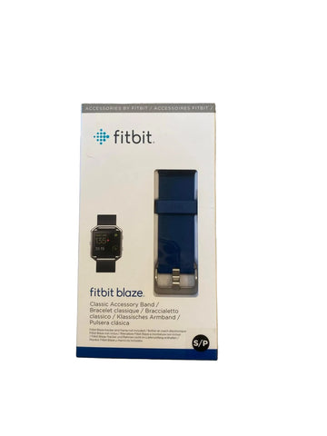 Fitbit Blaze Classic Accessory Band Blue Size Small New/Sealed