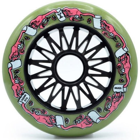 MUSHROOM BLADING 100mm 87a Mugs Wheels - Set of 8